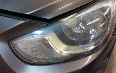 Покращення світла на Hyundai Accent RB 2011р.  Покращення світла на Hyundai Accent RB 2011р.