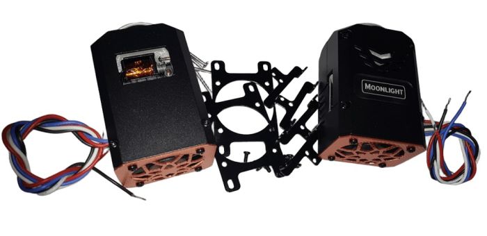 Світлодіодні Bi-LED лінзи Moonlight Matrix 1.8"