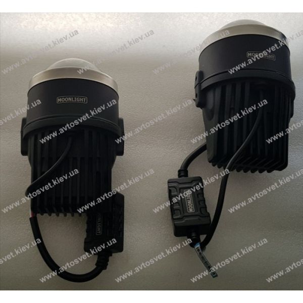 Світлодіодні протитуманні Бі-лінзи Moonlight LED FOG Lens PRO 3.0 дюйма Світлодіодні протитуманні Бі-лінзи Moonlight LED FOG Lens PRO 3.0 дюйма