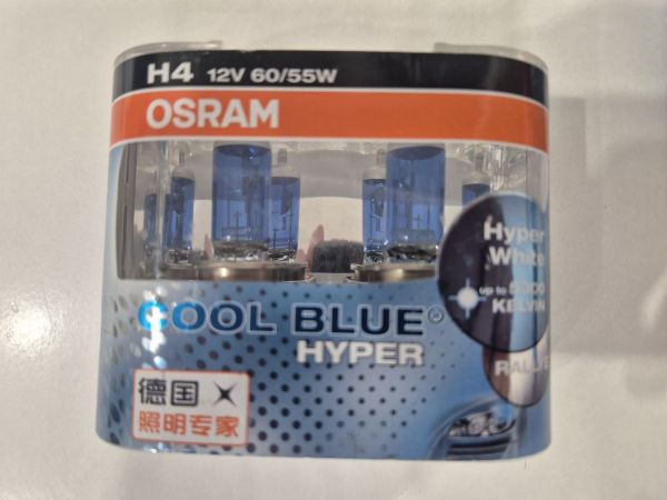 Автолампи Osram H4 60/55W Cool Blue Hyper