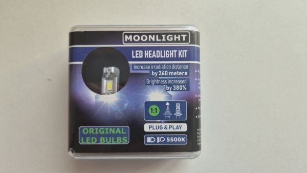 Світлодіодні лампи MOONLIGHT HB3 Compact Series