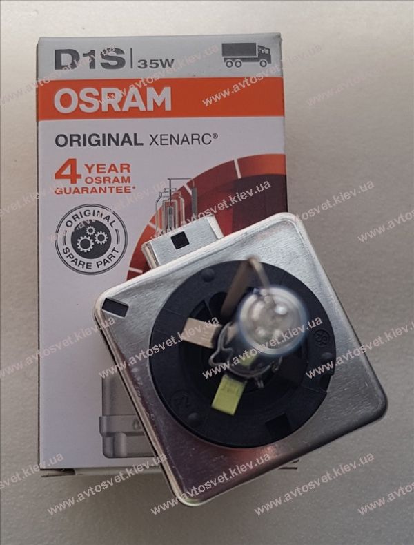 Лампа ксенонова Osram Original Xenarc D1S 85V 35W 66140 Лампа ксенонова Osram Original Xenarc D1S 85V 35W 66140