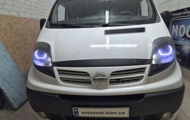 Покращення світла фар Nissan Primastar 