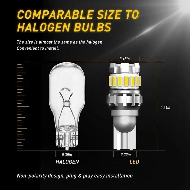 Світлодіодна лампа T15, W16W, Canbus led